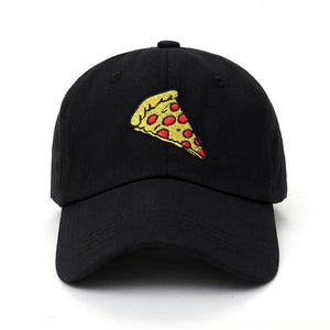 Pizza embroidery Baseball Cap