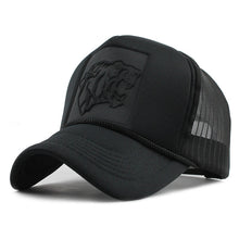 Load image into Gallery viewer, [FLB] 2017 Hip Hop Black leopard Print Curved Baseball Caps Summer Mesh Snapback Hats For Women Men casquette Trucker Cap