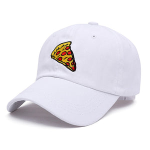 Pizza embroidery Baseball Cap