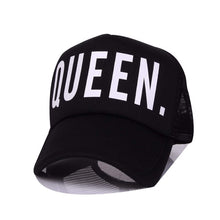 Load image into Gallery viewer, KING QUEEN Print Trucker Caps