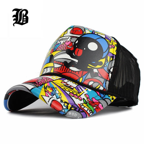 [FLB]Wholesale Adult Fashion Unisex Classic Trucker Baseball Mesh Cap Snapback Hat Vintage Women Men Gorras Hip Hop Baseball Cap