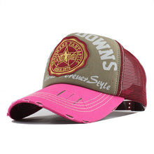 Load image into Gallery viewer, [FLB] Wholesale Baseball Cap summer snapback hats casquette embroidery letter cap bone girl hats for women men Trucker cap F247