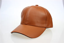 Load image into Gallery viewer, [FLB] 2017 NEW Black PU Leather Baseball Cap Hip Hop caps gorras Snapback Hat Trucker hats For Men women wholesale