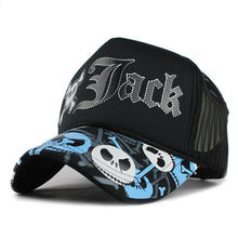 Load image into Gallery viewer, [FLB] Unisex JACK Baseball Cap Breathable Summer Skull Cap with Mesh Casual casquette Trucker Hat Adjustable Snapback Hats F219