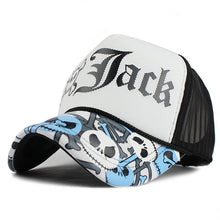 Load image into Gallery viewer, [FLB] Unisex JACK Baseball Cap Breathable Summer Skull Cap with Mesh Casual casquette Trucker Hat Adjustable Snapback Hats F219