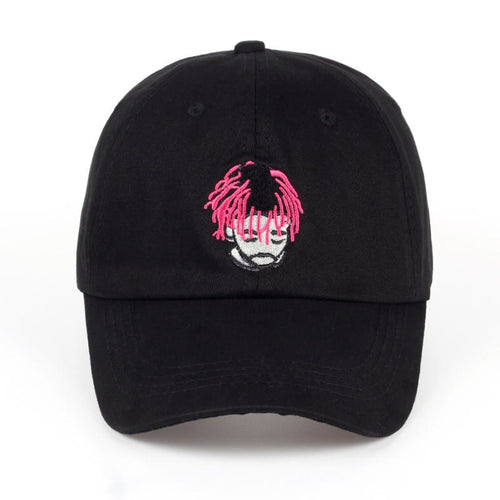 VORON new  Embroidery LIL UZI VERT Dad Hat Fashion The Rapper Baseball Cap Hip Hop Women Men Black Adjustable Trucker Bones