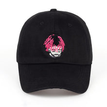 Load image into Gallery viewer, VORON new  Embroidery LIL UZI VERT Dad Hat Fashion The Rapper Baseball Cap Hip Hop Women Men Black Adjustable Trucker Bones