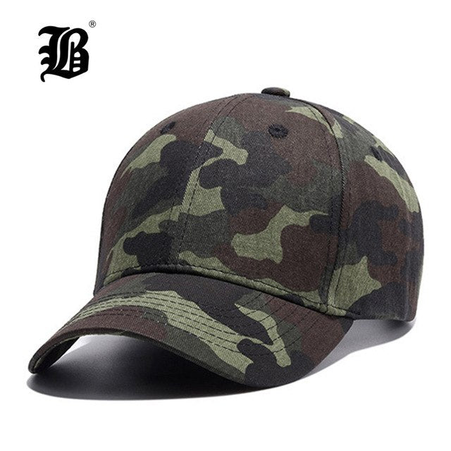 [FLB] Baseball Cap Men Tactical Cap Camouflage Snapback Hats For Men High Quality Bone Dad Hat Trucker caps