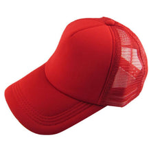 Load image into Gallery viewer, Caps 2017 Unisex Casual Hat Solid Baseball Cap Trucker Mesh Blank Visor Hat Adjustable snapback baseball cap bone masculino