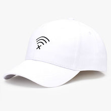 Load image into Gallery viewer, Snapback Trucker Cap Wifi Logo Baseball Caps for Women Men Embroidery Adjustable Hip Hop Cap Casual Unisex Outdoor Fitted Hats