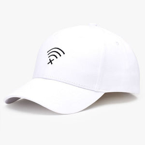 Snapback Trucker Cap Wifi Logo Baseball Caps for Women Men Embroidery Adjustable Hip Hop Cap Casual Unisex Outdoor Fitted Hats