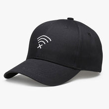 Load image into Gallery viewer, Snapback Trucker Cap Wifi Logo Baseball Caps for Women Men Embroidery Adjustable Hip Hop Cap Casual Unisex Outdoor Fitted Hats