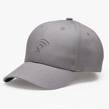 Load image into Gallery viewer, Snapback Trucker Cap Wifi Logo Baseball Caps for Women Men Embroidery Adjustable Hip Hop Cap Casual Unisex Outdoor Fitted Hats