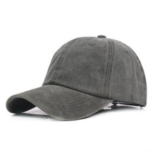 Load image into Gallery viewer, Mens Trucker Cap Summer Dat Hat Snapback Baseball Cap Wpmen Hip Hop Duck Tongue Hat Unisex Washed Adjustable Solid Trucker Hats