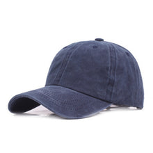 Load image into Gallery viewer, Mens Trucker Cap Summer Dat Hat Snapback Baseball Cap Wpmen Hip Hop Duck Tongue Hat Unisex Washed Adjustable Solid Trucker Hats