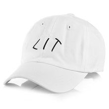 Load image into Gallery viewer, Lit Cap Dad Hat Summer Men Hip Hop Dad Caps Snapback Baseball Cap Women Adjustable LIT Cotton Sunhat Trendy 2018 Trucker Hats