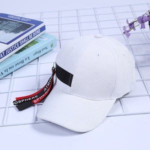 Trucker Cap Snapback Dad Hat for Men Women Outdoor Hip Hop Cap Fashion Unisex Korea Style Adjustable Long Ribbon Baseball Caps