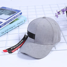Load image into Gallery viewer, Trucker Cap Snapback Dad Hat for Men Women Outdoor Hip Hop Cap Fashion Unisex Korea Style Adjustable Long Ribbon Baseball Caps