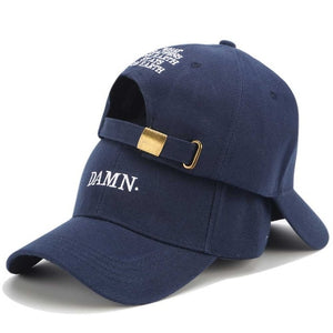 Kendrick Lamar Dad Hat DAMN Trucker Cap Embroidered Snapback Baseball Cap for Men Women Adjustable Hip Hop Rapper Summer Caps