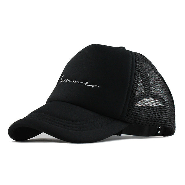 [FLB] Summer Mesh Baseball Cap 3-10year Kids Snapback Children Trucker Hat For Girl Boy Casual Casquette baby hats WholesaleF143