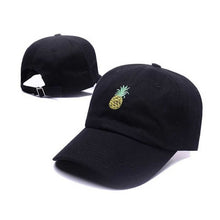 Load image into Gallery viewer, Trucker Cap Dad Hat Pineapple Embroidery Baseball Cap Hip Hop Bone Snapback Funny Cap Fresh Fruit Hipster Hats Summer Dad Cap