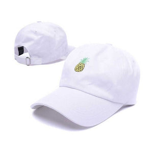 Trucker Cap Dad Hat Pineapple Embroidery Baseball Cap Hip Hop Bone Snapback Funny Cap Fresh Fruit Hipster Hats Summer Dad Cap