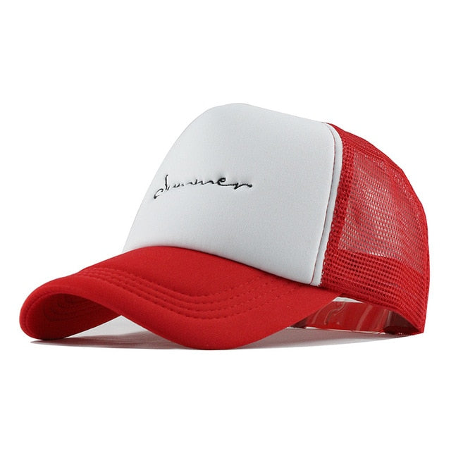 [FLB] Summer Mesh Baseball Cap Adult Snapback Children Trucker Hat For Girl Boy Casual Casquette baby hats Wholesale F143