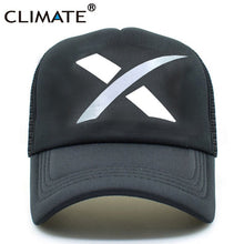 Load image into Gallery viewer, CLIMATE Hot Spacex Trucker Caps UFO Outer Space X Rocket Musk Fans Black Baseball Mesh Net Cool Trucker Caps Hat for Men Women
