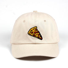 Load image into Gallery viewer, Pizza embroidery Baseball Cap