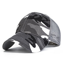 Load image into Gallery viewer, Evrfelan Camo Mesh Baseball Cap Men Camouflage Caps Masculino Summer Hat Men Army Cap Trucker Snapback Hip Hop Dad Hat