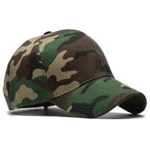 Load image into Gallery viewer, Snow Camo Baseball Cap Men Tactical Cap Camouflage Snapback Hat For Men High Quality Bone Dad Hat Trucker W715
