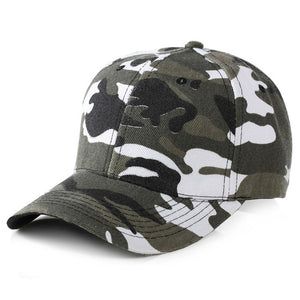 Snow Camo Baseball Cap Men Tactical Cap Camouflage Snapback Hat For Men High Quality Bone Dad Hat Trucker W715