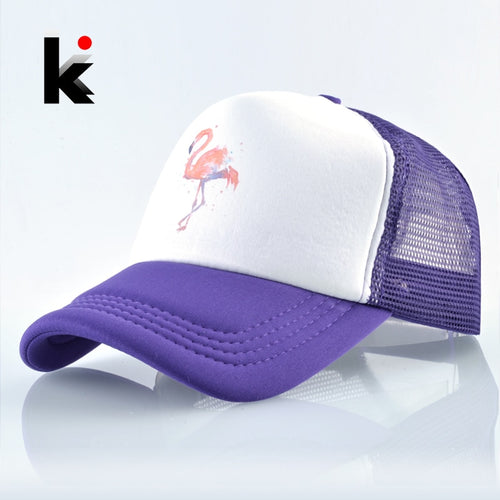 Women Breathable Mesh Snapback Hip Hop Hat