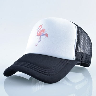 Women Breathable Mesh Snapback Hip Hop Hat