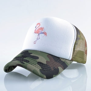 Women Breathable Mesh Snapback Hip Hop Hat
