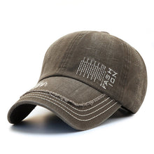 Load image into Gallery viewer, [AETRENDS]cotton cap men 2018 football caps with straight visor hip hop baseball cap with logo motocross bone trucker hat Z-6526