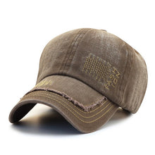 Load image into Gallery viewer, [AETRENDS]cotton cap men 2018 football caps with straight visor hip hop baseball cap with logo motocross bone trucker hat Z-6526