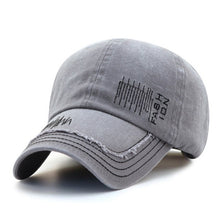 Load image into Gallery viewer, [AETRENDS]cotton cap men 2018 football caps with straight visor hip hop baseball cap with logo motocross bone trucker hat Z-6526
