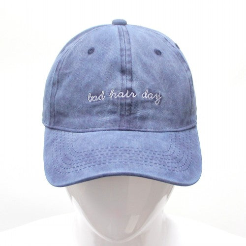Sport Trucker Baseball Bad Hair Day Letters Cap Men Women Lightweight Adjustable Dad Plain Caps Cotton Snapback Hats /AHB012-013