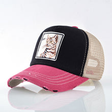 Load image into Gallery viewer, Panda Trucker Cap Snapback Patch Baseball Cap Women Casual Breathable Mesh Hats For Men Unisex Hip Hop Casquette