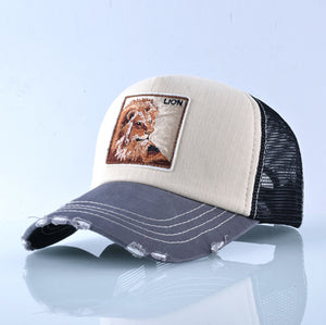 Panda Trucker Cap Snapback Patch Baseball Cap Women Casual Breathable Mesh Hats For Men Unisex Hip Hop Casquette
