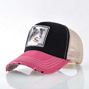 Panda Trucker Cap Snapback Patch Baseball Cap Women Casual Breathable Mesh Hats For Men Unisex Hip Hop Casquette