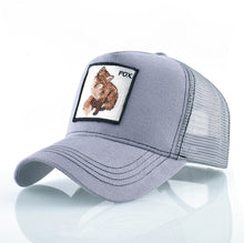 Load image into Gallery viewer, Snapback Fox Embroidery Patch Baseball Cap Women Fashion Breathable Mesh Trucker Hats For Women Unisex Hip Hop Bone Casquette