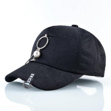 Load image into Gallery viewer, Spring And Autumn Baseball Caps Women Fashion Metal Pearl Decoration Snapback Hip Hop Hats Grils Trucker Caps Female Casquette