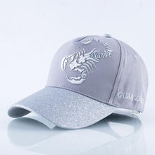 Load image into Gallery viewer, Spring Autumn Snapback Baseball Cap Men Women Scorpion Embroidery Hip Hop Bones Kpop Caps Unisex Trucker Dad Hat Casqutte Homme