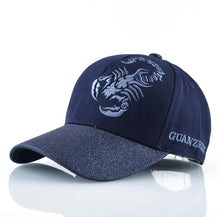 Load image into Gallery viewer, Spring Autumn Snapback Baseball Cap Men Women Scorpion Embroidery Hip Hop Bones Kpop Caps Unisex Trucker Dad Hat Casqutte Homme