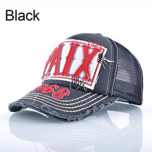 Load image into Gallery viewer, Outdoors Casual Hats For Women Summer Breathable Mesh 1968 PAIX Baseball Cap Unisex Snapback Trucker Hat 2018 Bones Masculino