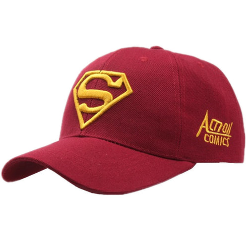 Superman Trucker Cap Snapback Baseball Caps Dad Hats For Women Men Hip Hop Hat Summer Fashion Cotton Sun Hat Casual Adjustable