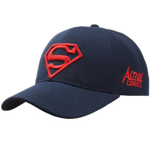 Superman Trucker Cap Snapback Baseball Caps Dad Hats For Women Men Hip Hop Hat Summer Fashion Cotton Sun Hat Casual Adjustable