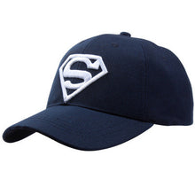 Load image into Gallery viewer, Superman Trucker Cap Snapback Baseball Caps Dad Hats For Women Men Hip Hop Hat Summer Fashion Cotton Sun Hat Casual Adjustable
